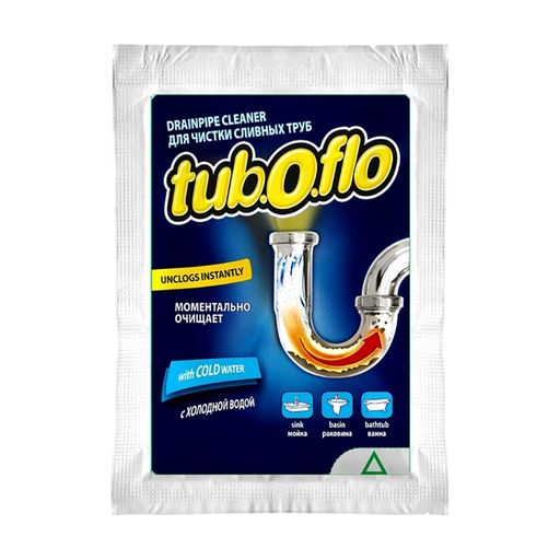 Засіб для чищення зливних труб "tub.O.flo" 60 г